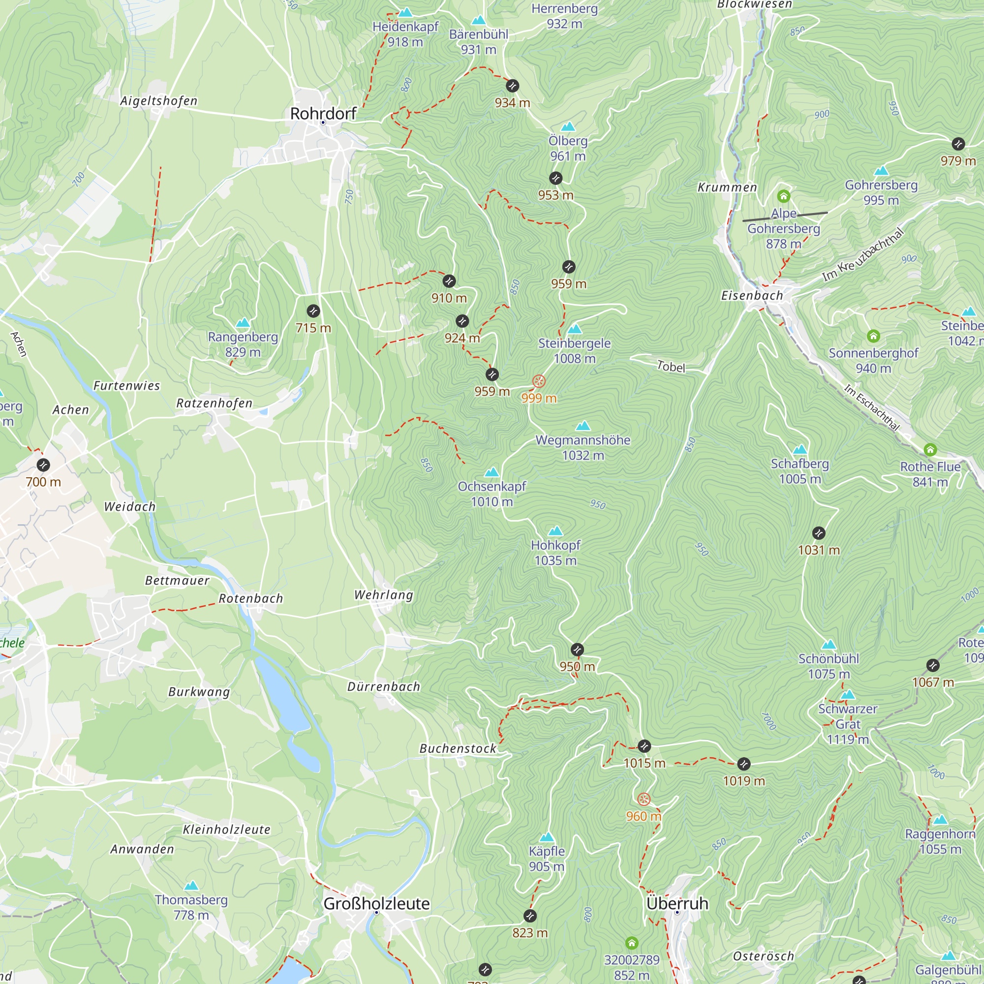 Dornier Jagdhaus map