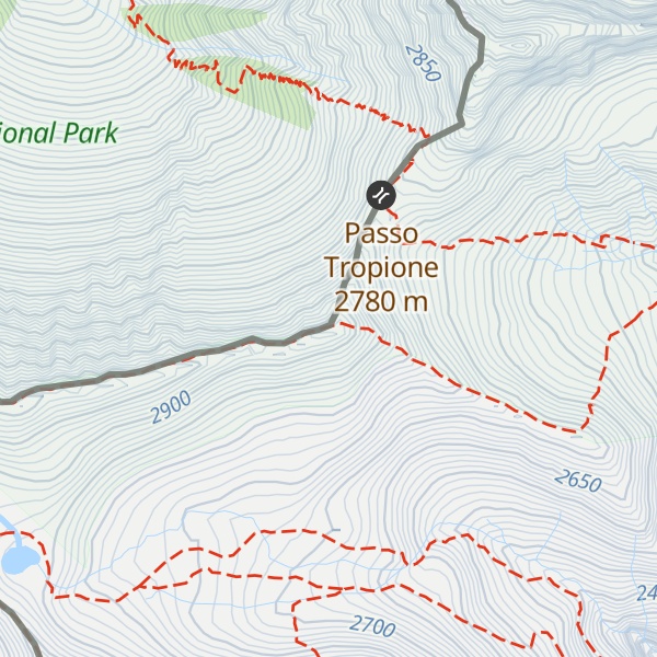 Map of Punta Tropione