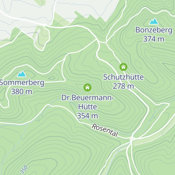 Map of Dr.Beuermann-Hütte