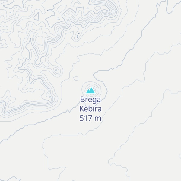 Map of Brega Kebira
