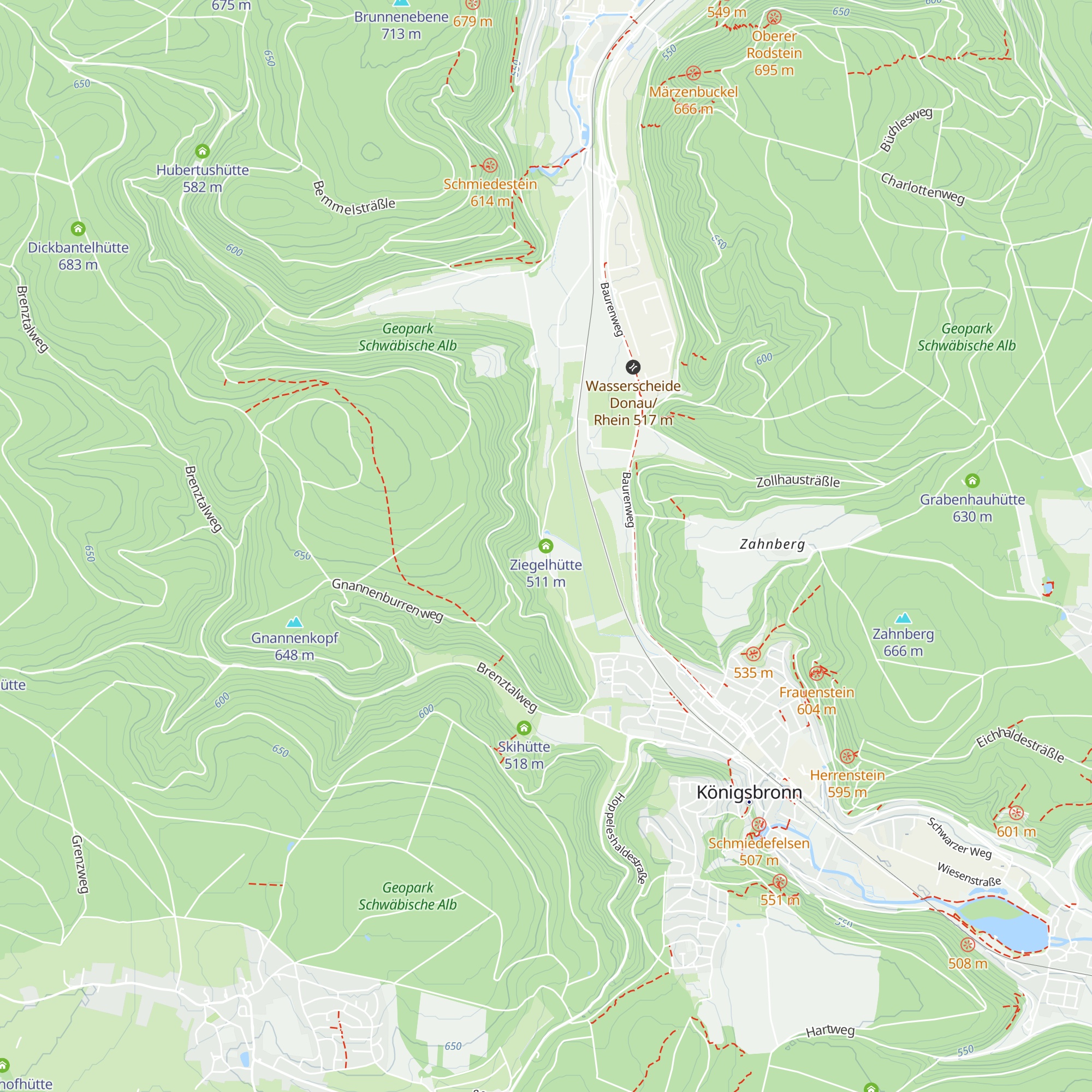 Ziegelhütte map
