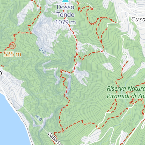 Map of Punta Cunicolo