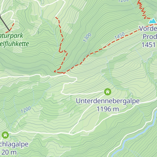 Map of Obere Klammalpe