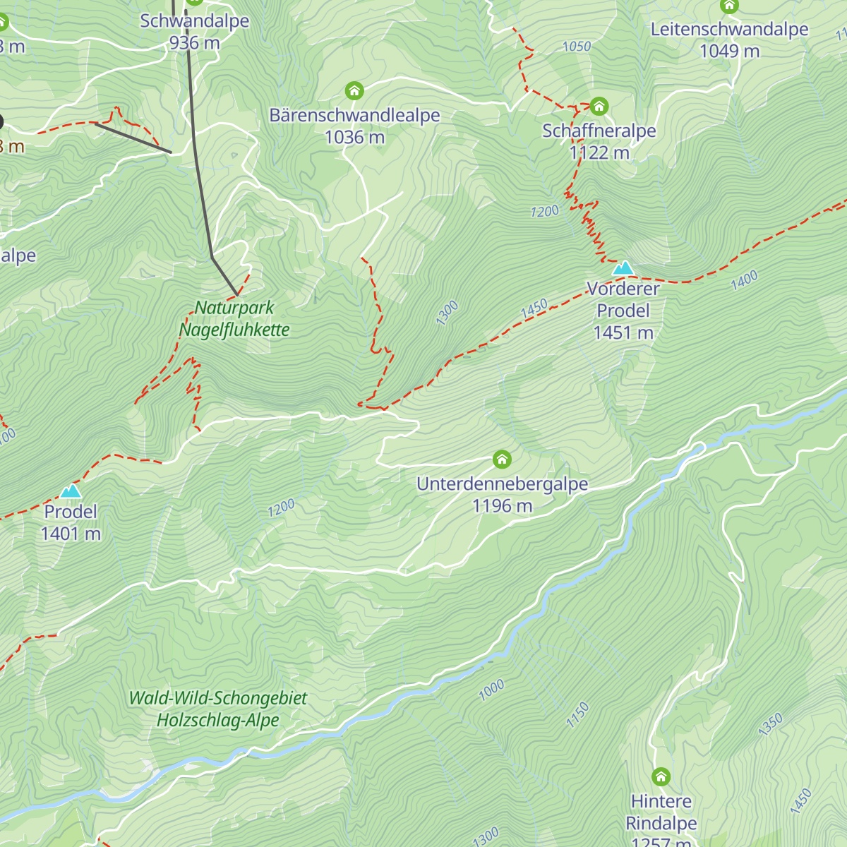 Obere Klammalpe map