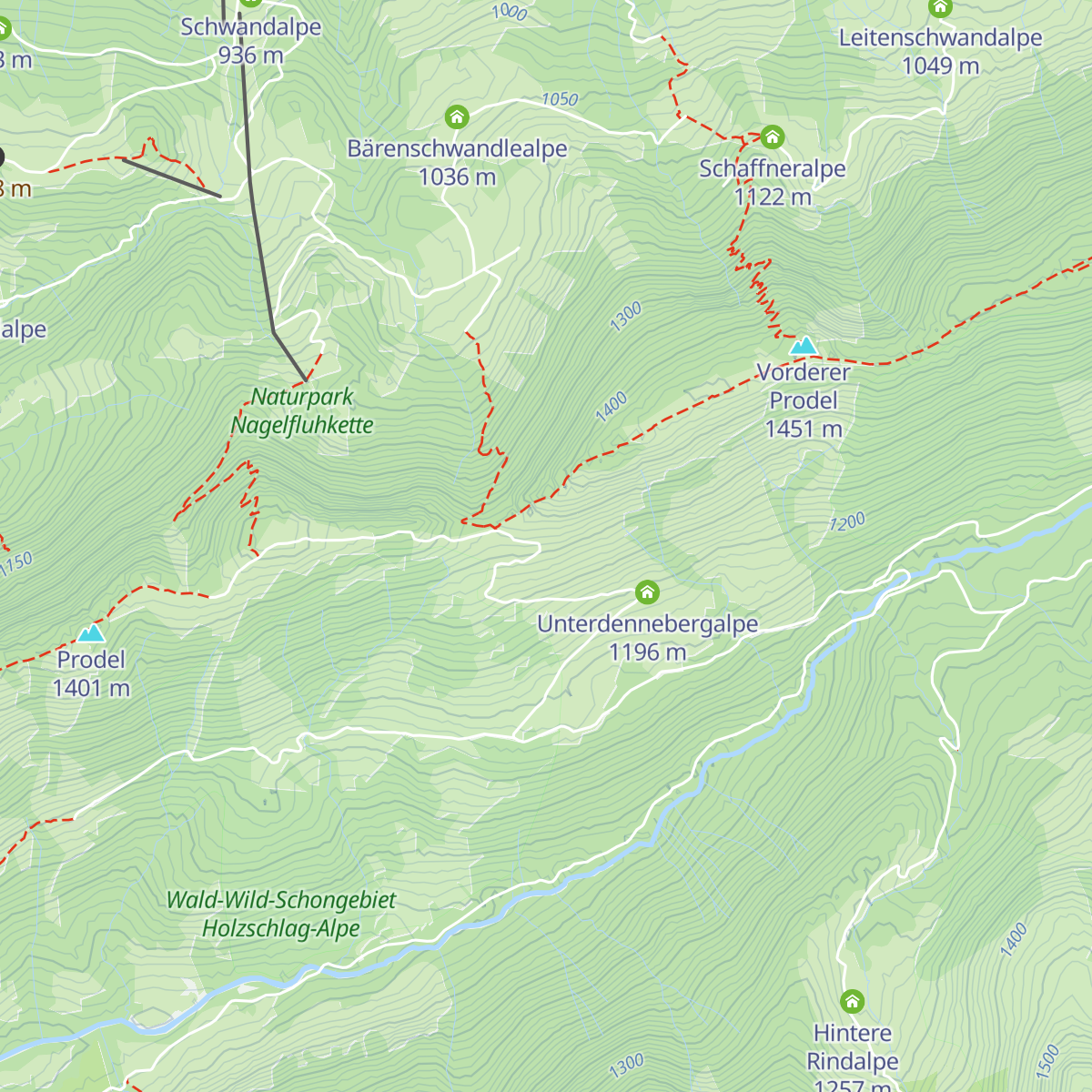 Obere Klammalpe map