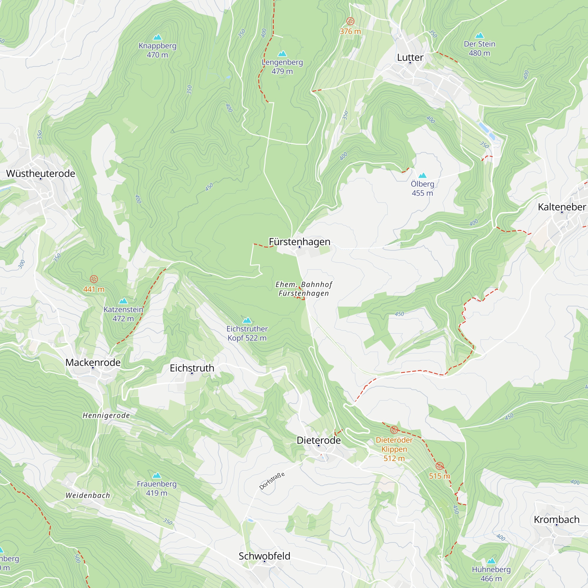 Märchenhütte map