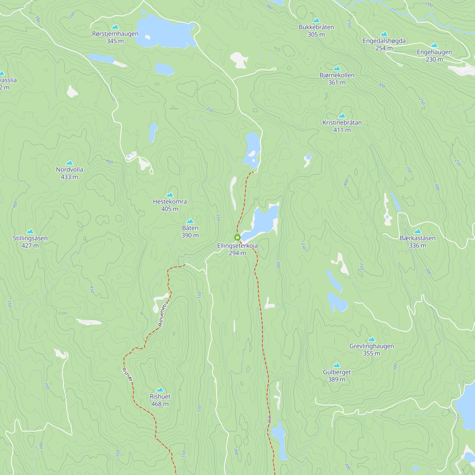 Ellingseterkoia map