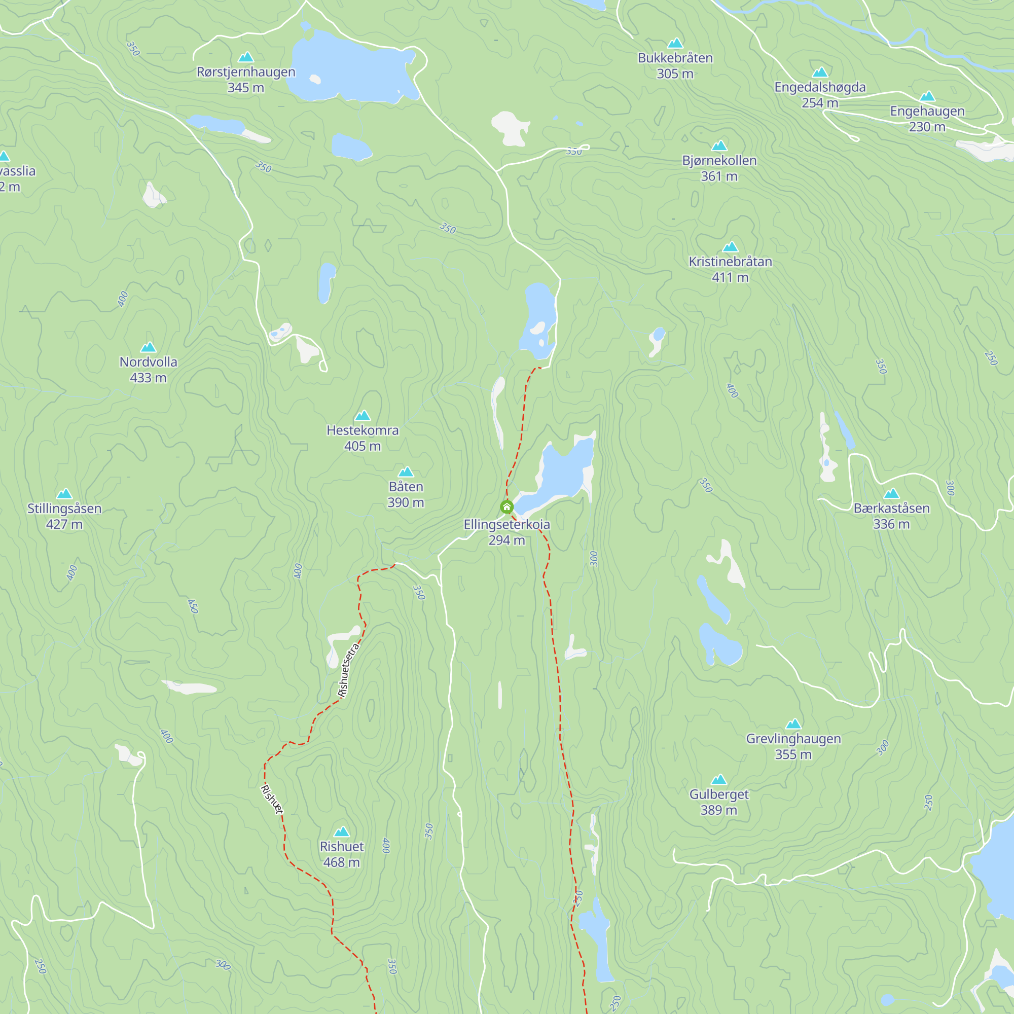Ellingseterkoia map