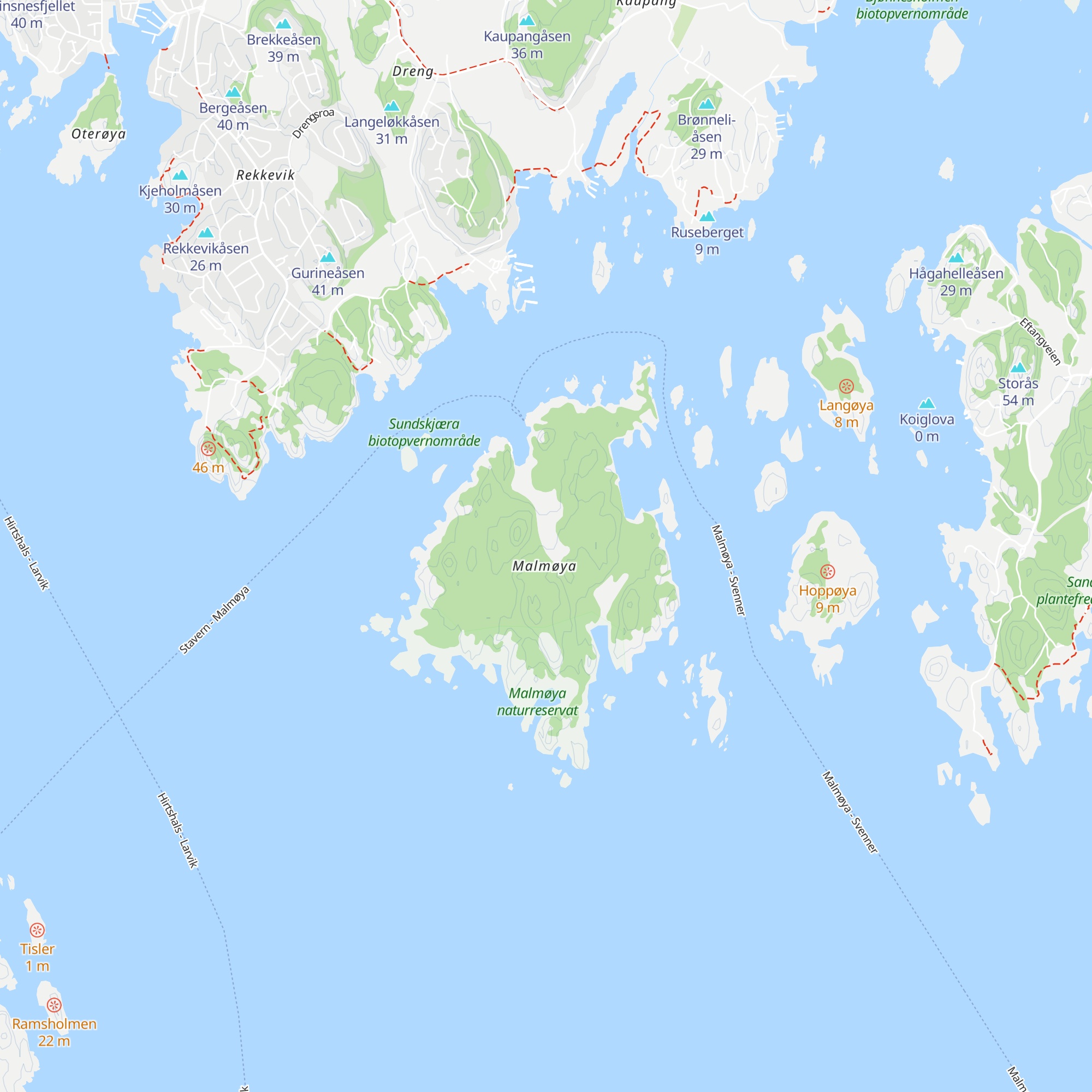 Jakthytta map