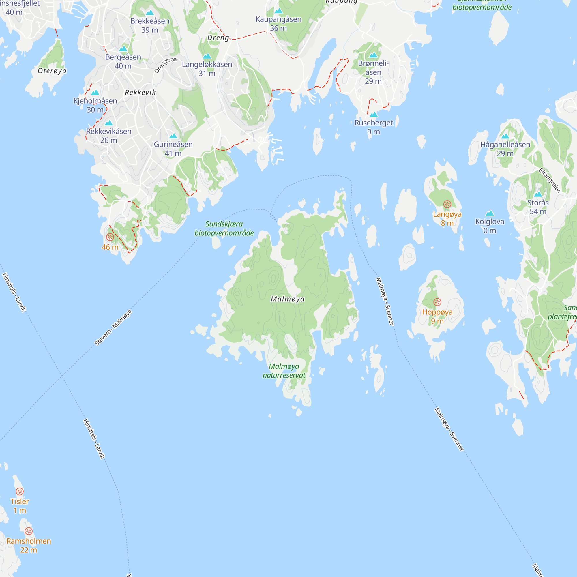 Jakthytta map