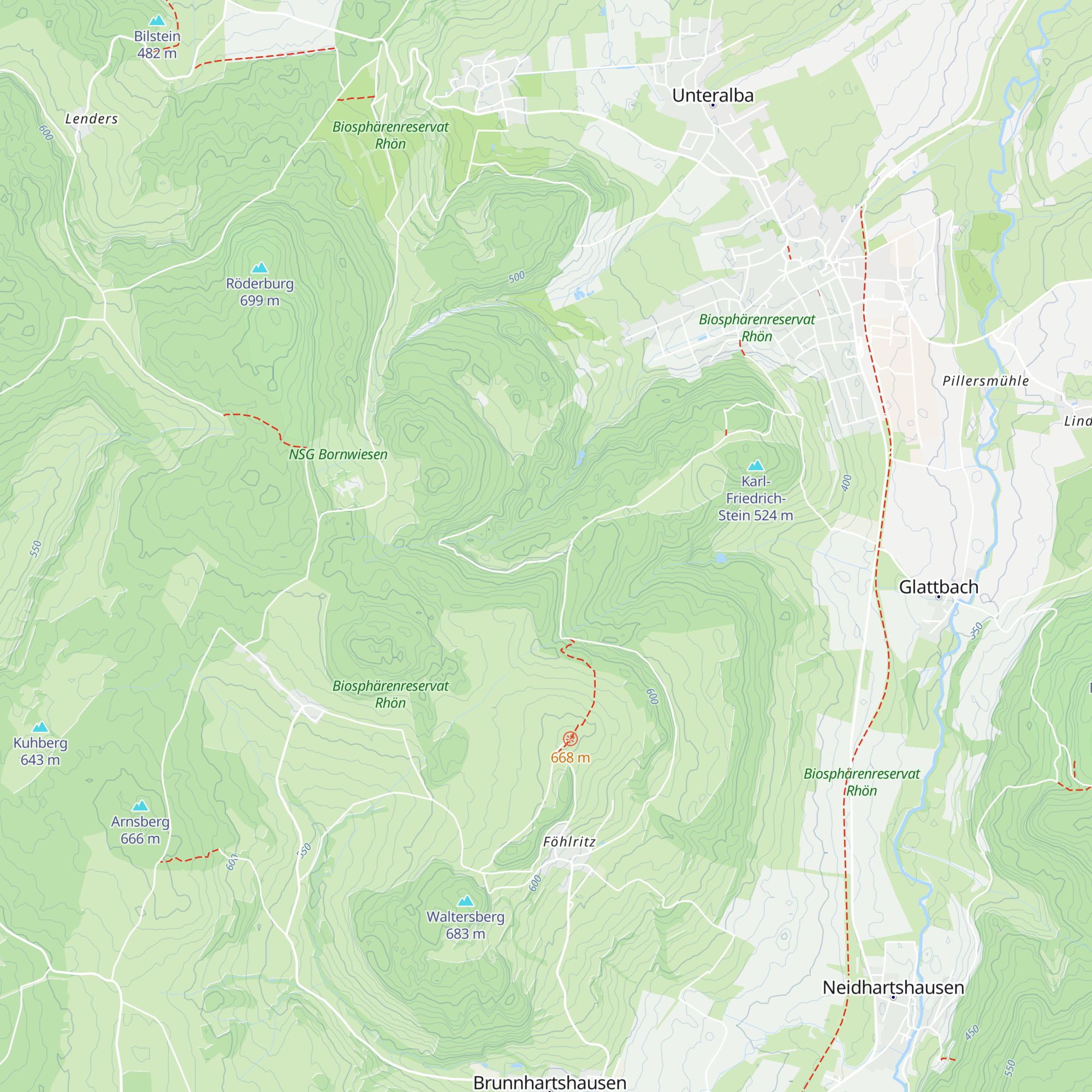 Frühstückshütten map