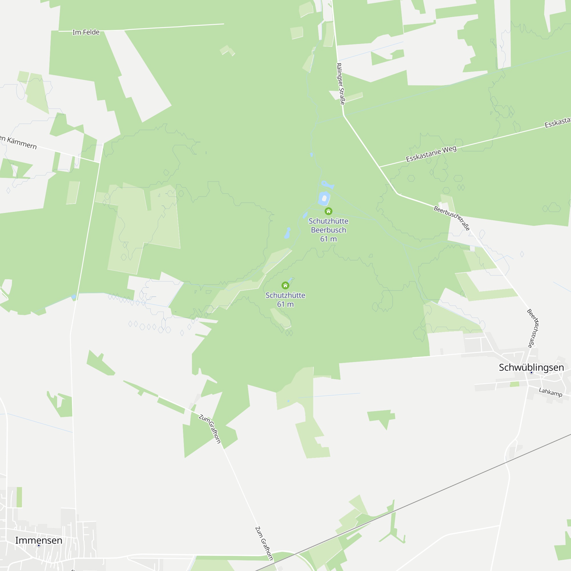 Schutzhütte map