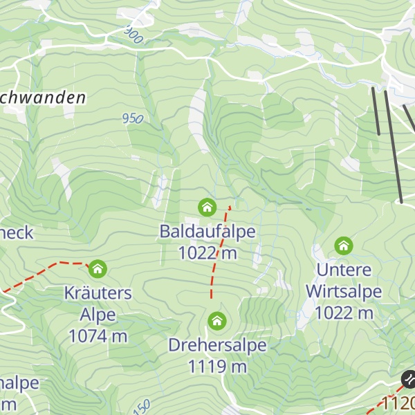 Map of Baldaufalpe