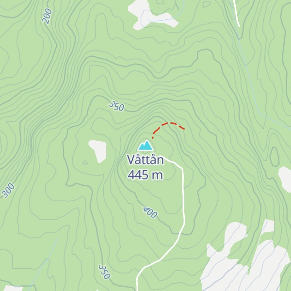 Map of Våttån