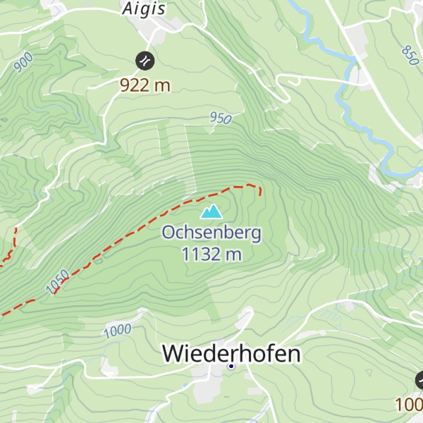 Map of Ochsenberg
