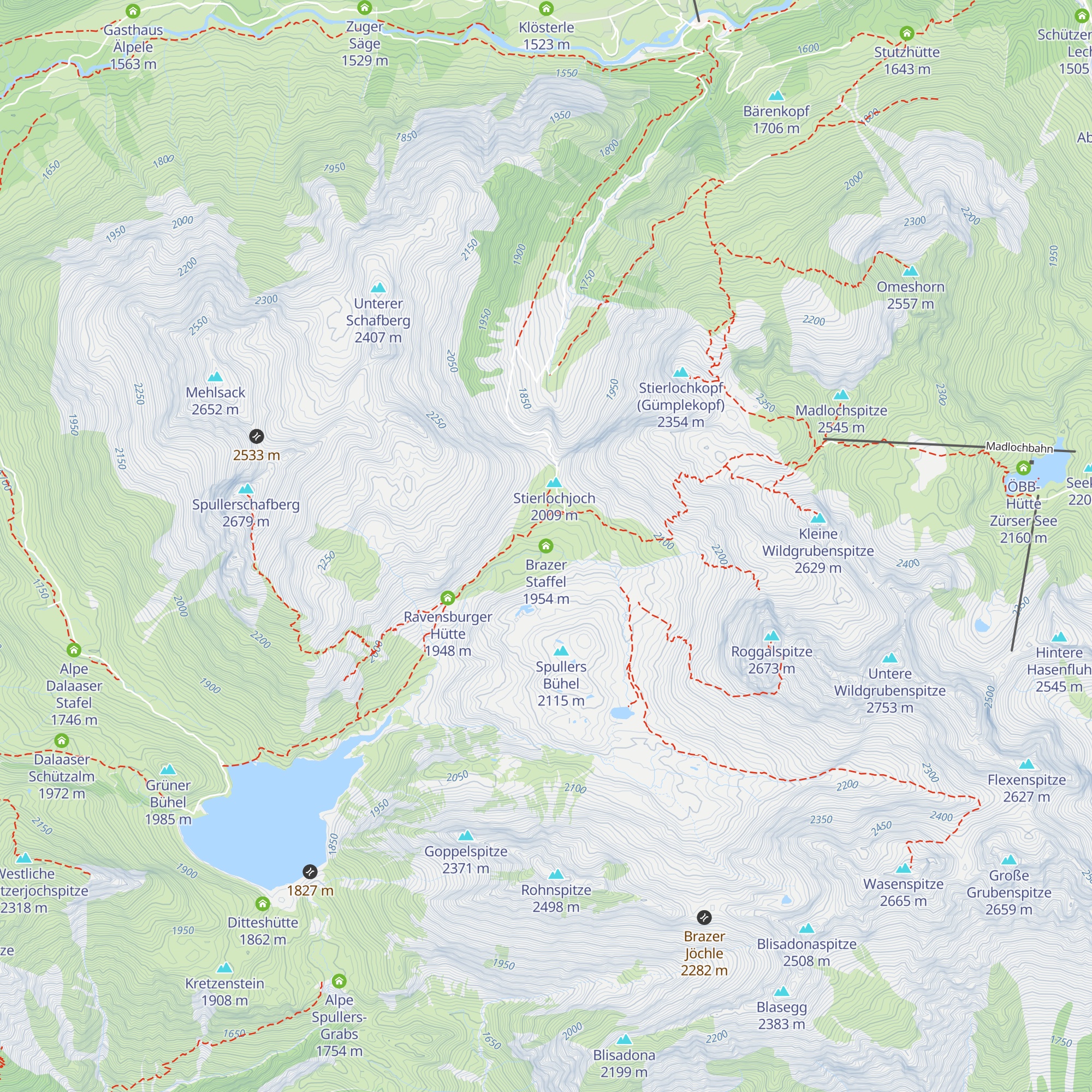 Brazer Staffel map