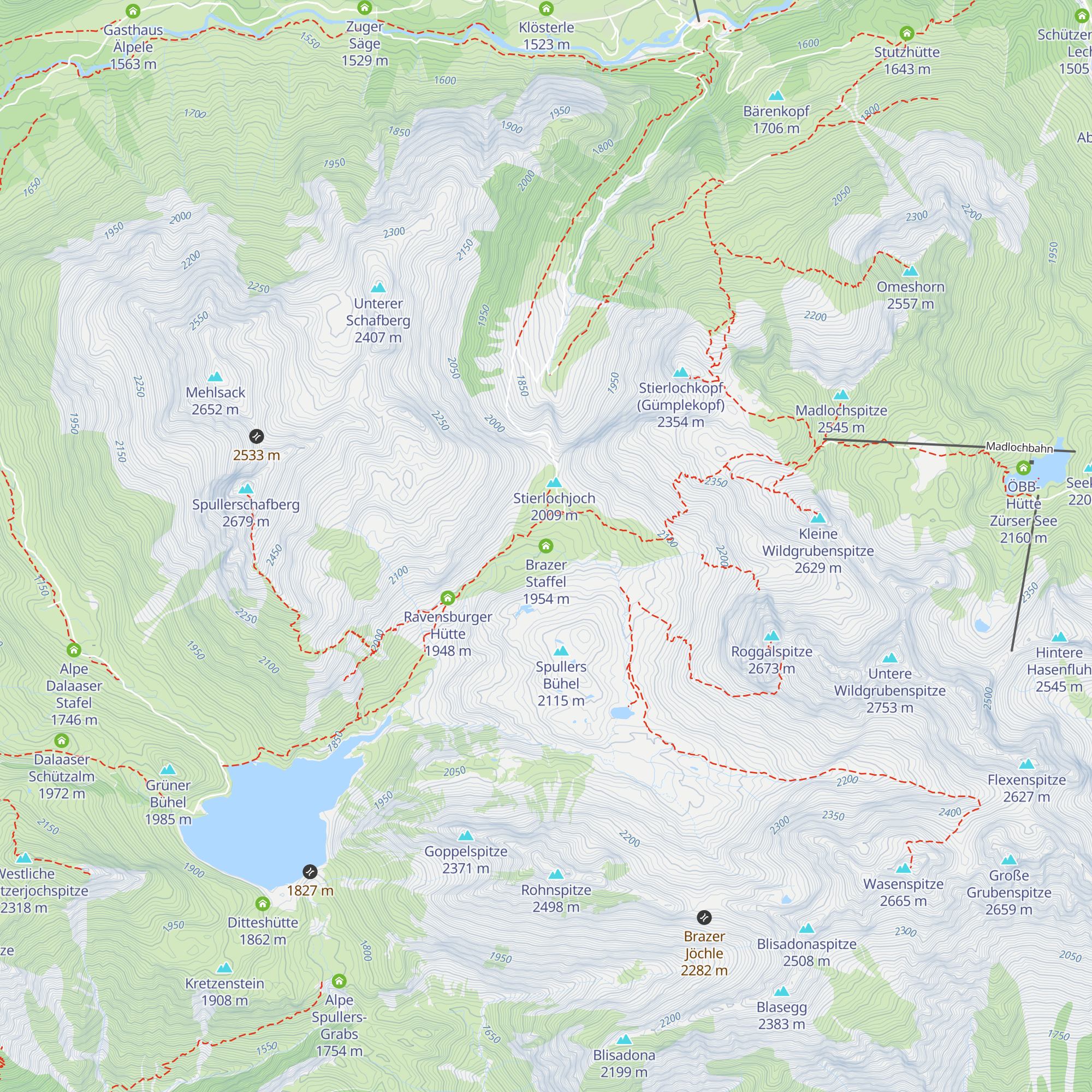 Brazer Staffel map