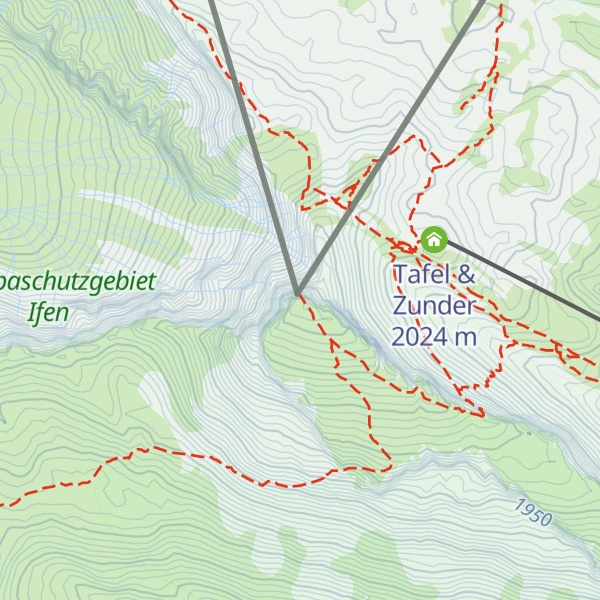 Map of Hoher Ifen