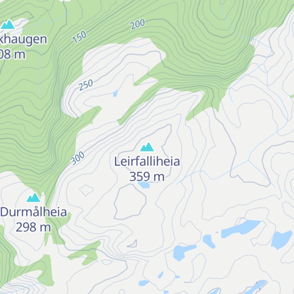 Map of Leirfalliheia