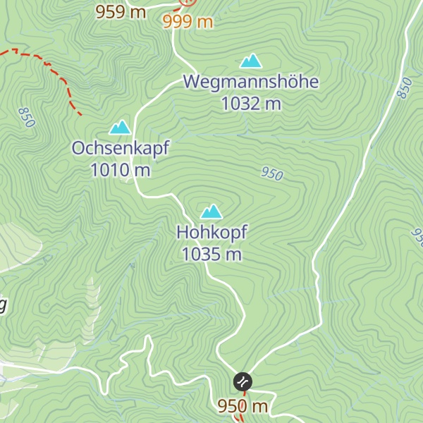 Map of Hohkopf