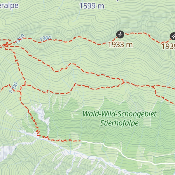Map of Innere Stierhofalpe