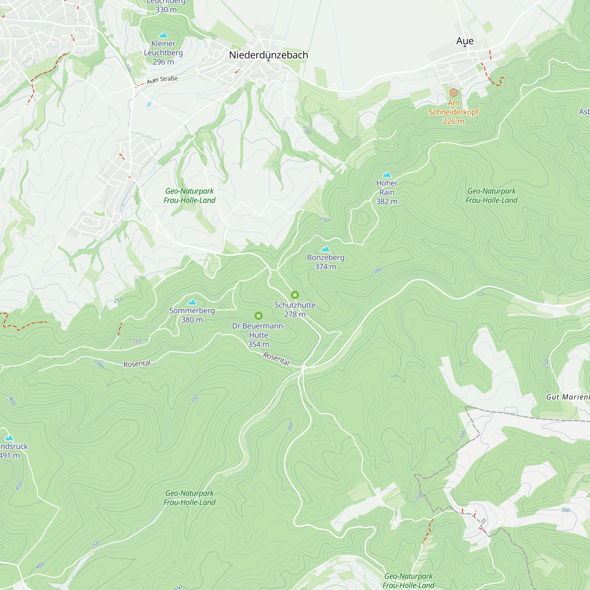 Schutzhütte map