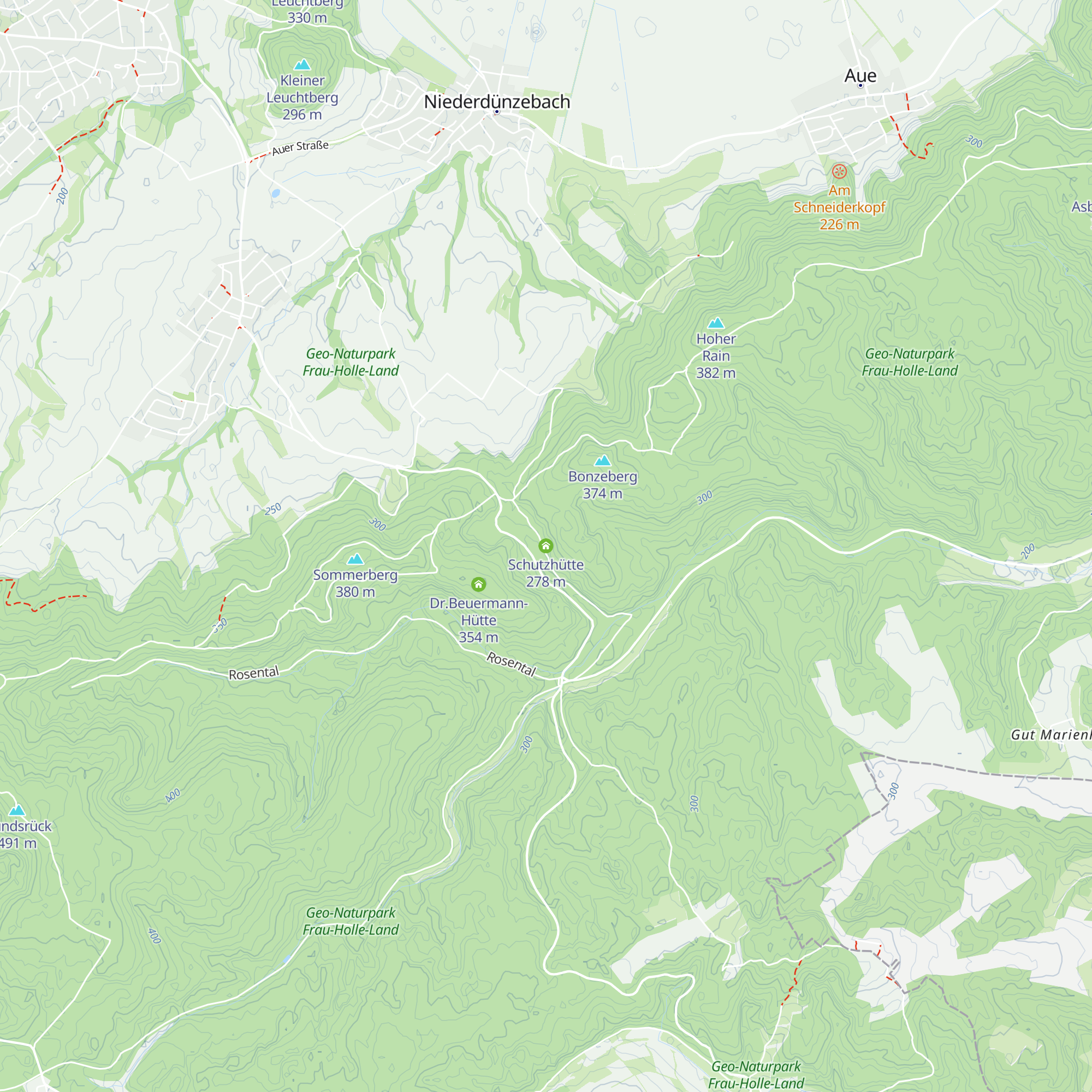 Schutzhütte map