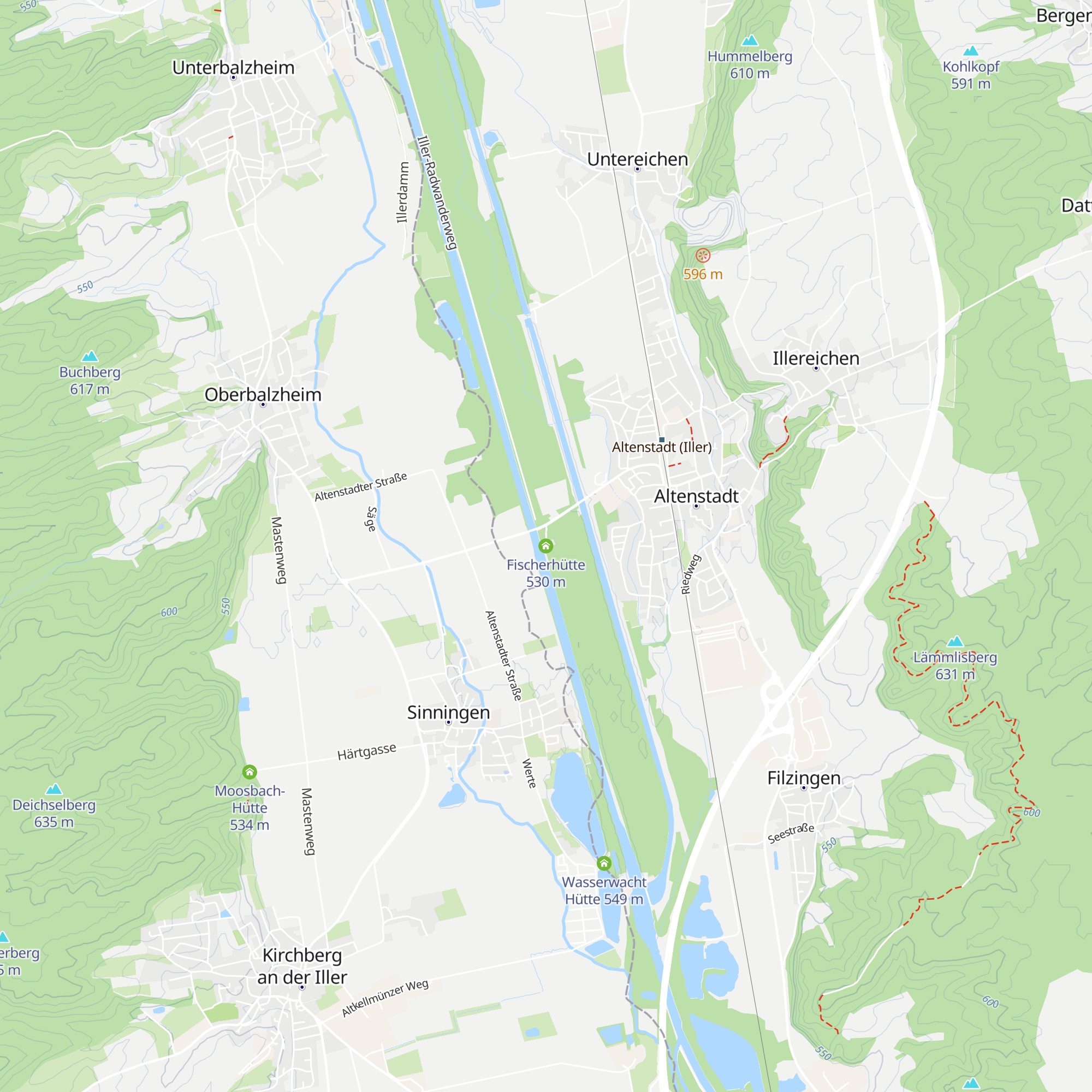 Fischerhütte map