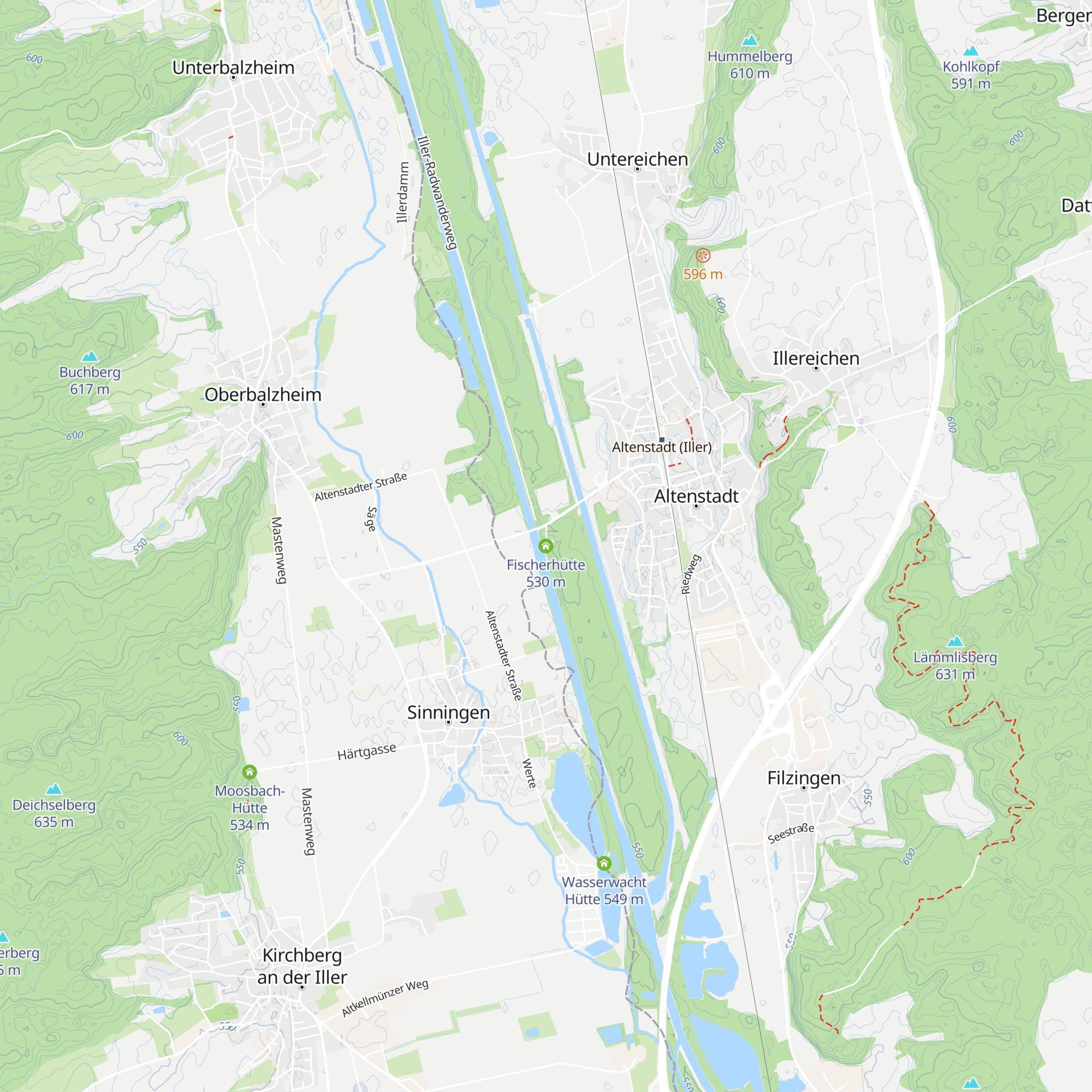 Fischerhütte map