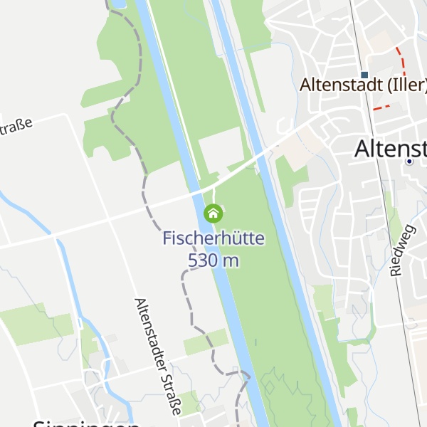 Map of Fischerhütte