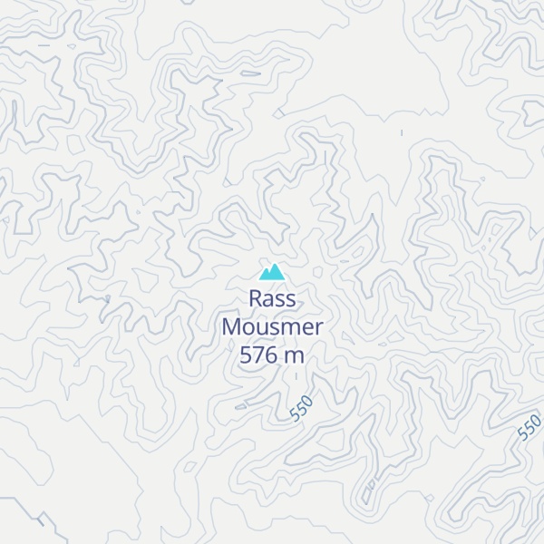 Map of Rass Mousmer