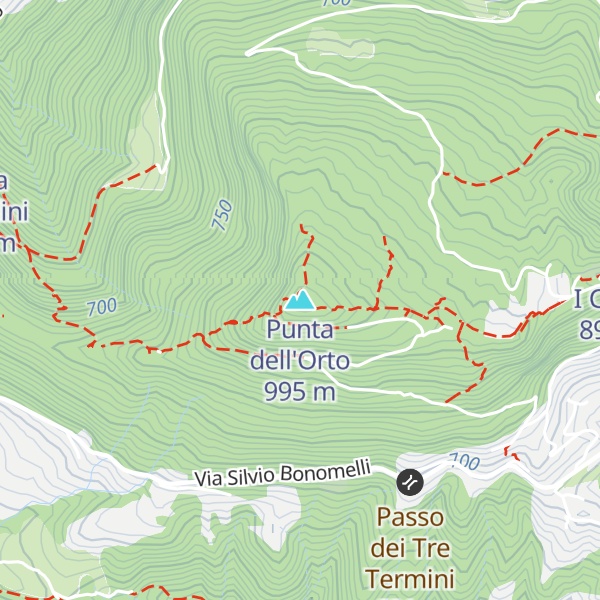 Map of Punta dell'Orto