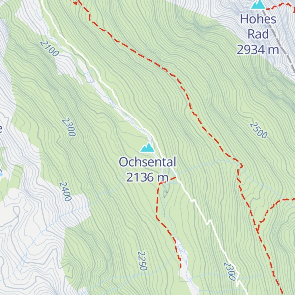 Map of Ochsental
