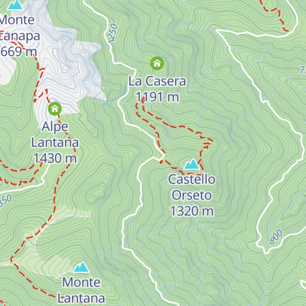 Map of Casa della Foresta