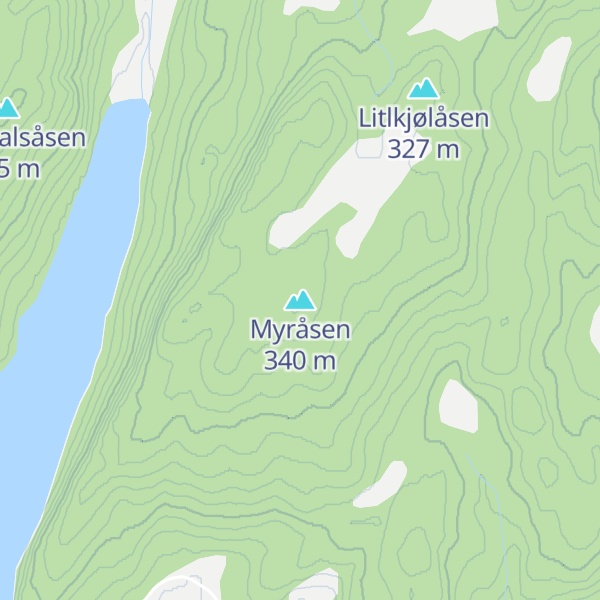 Map of Myråsen