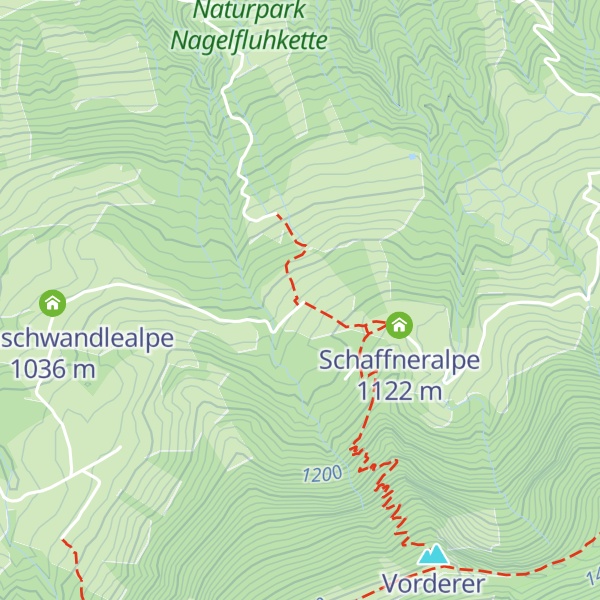 Map of Kuhschwandalpe