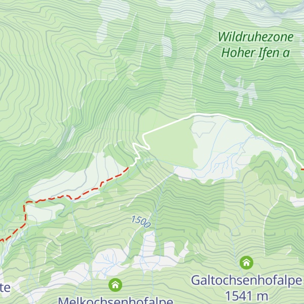 Map of Alpe Melköde
