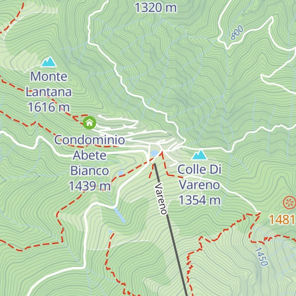 Map of terrazzamento