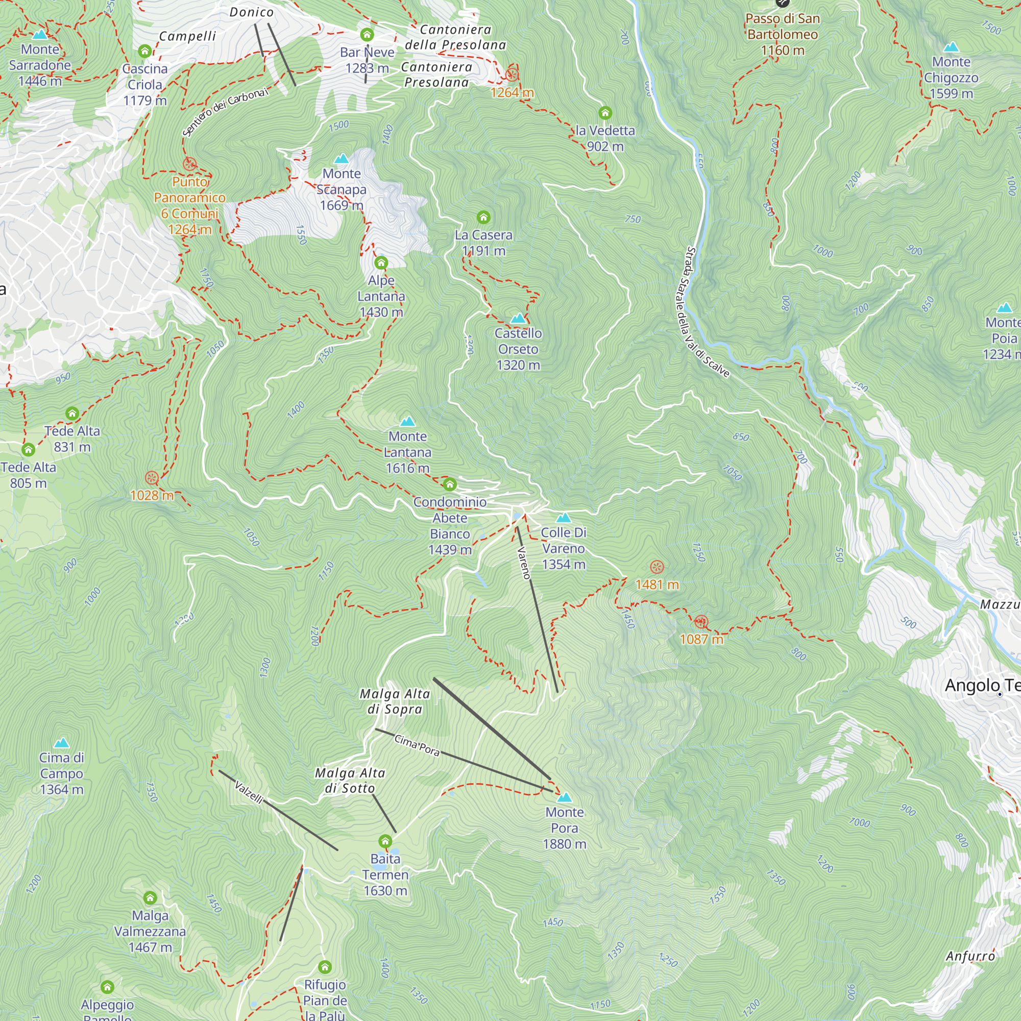 terrazzamento map