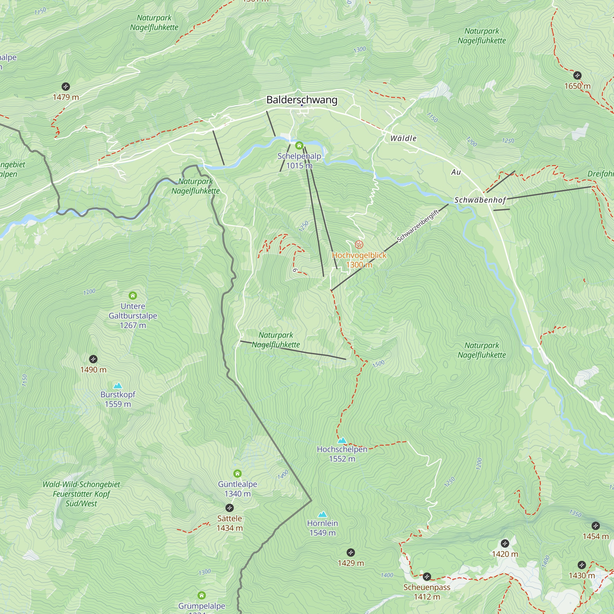 Alpe Seelosschelpen (Käsehütte) map