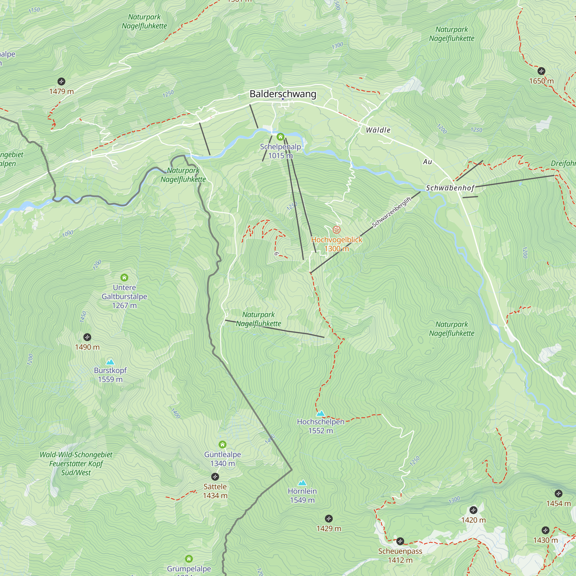 Bruno's Käshütte map
