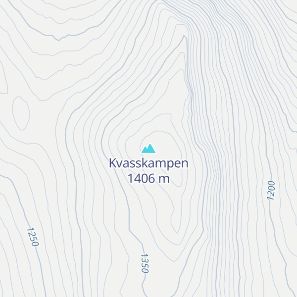 Map of Kvasskampen