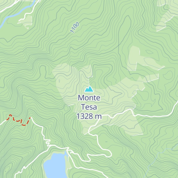 Map of Monte Tesa