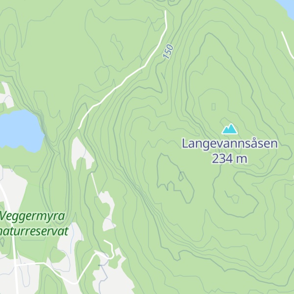 Map of Askedalsåsane