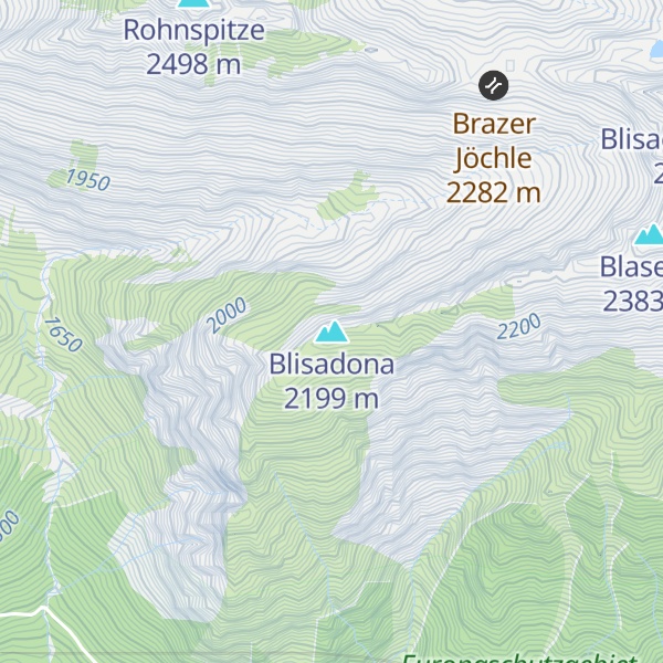 Map of Blisadona