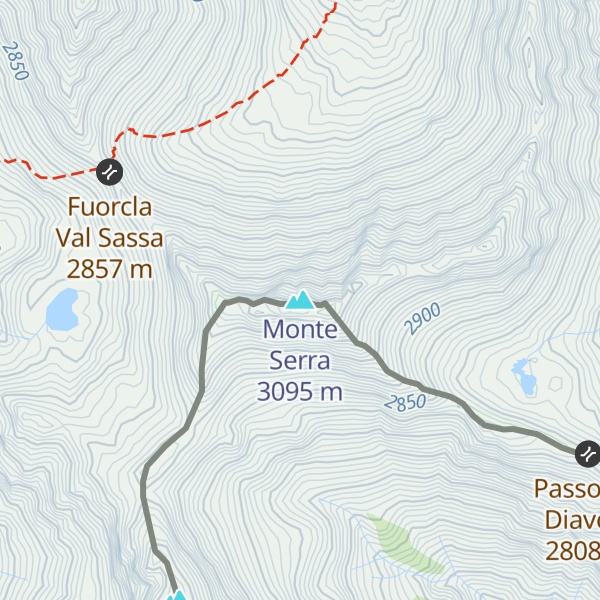 Map of Monte Serra