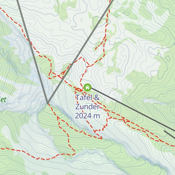 Map of Tafel & Zunder