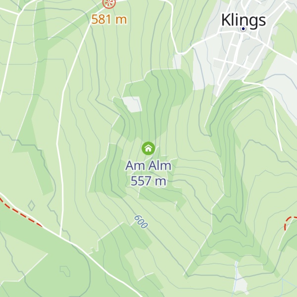 Map of Am Alm