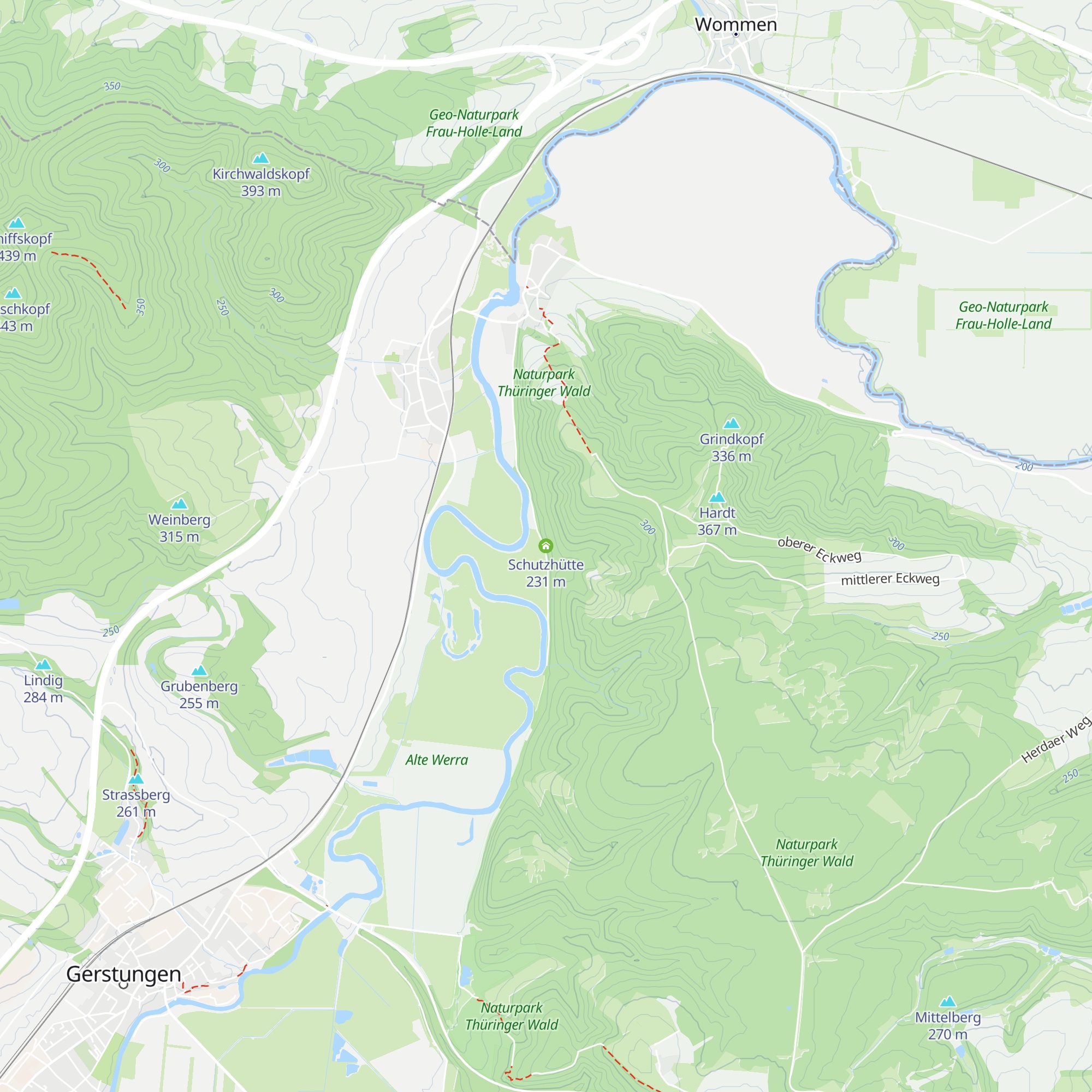 Schutzhütte map