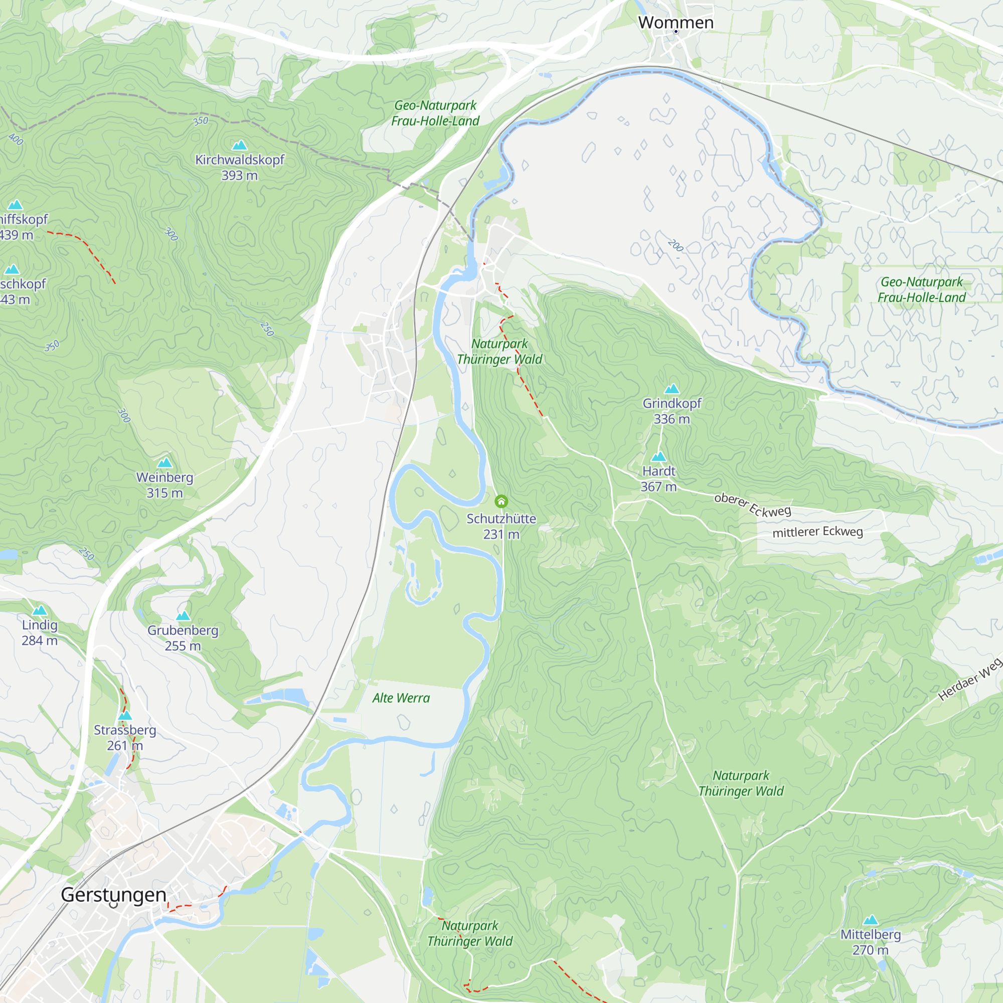 Schutzhütte map